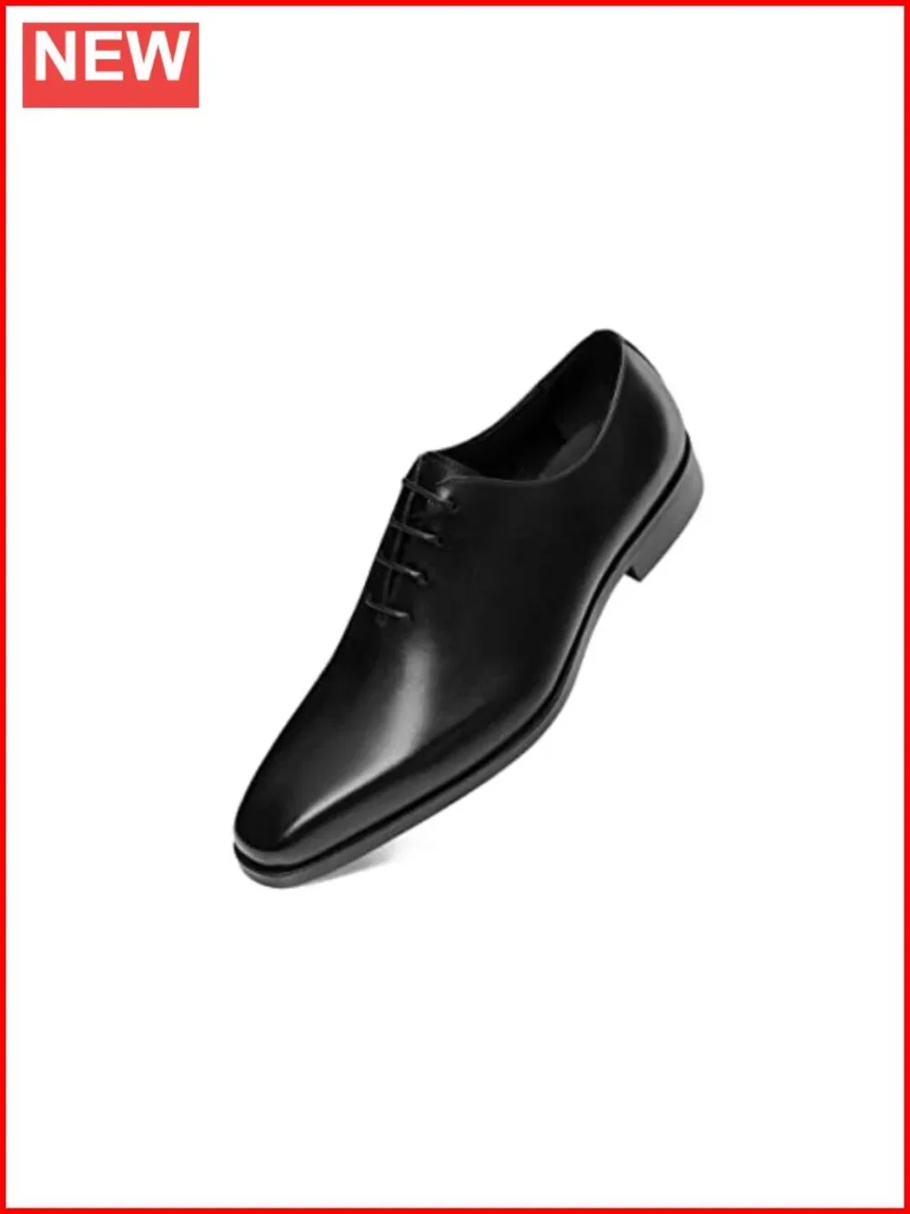 Genuine Leather Oxford Dress Shoes Slip Resistant Lace-Up Formal